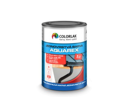 AQUAREX 2v1 barva V2115 ral3011 červená 0,6 L - vodouředitelná jednovrstvá matná barva