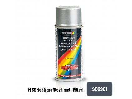 Spray 150ml 9901 šedá grafit m