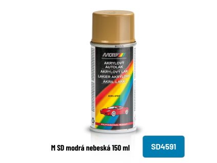 Spray 150ml 4591 nebesky modrá