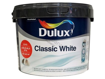 vyr 22418DULUX Clasic white 3l NEJBARVY CZ