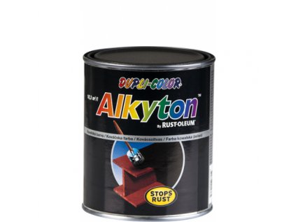 Dupli-Color Alkyton Kovářská barva na kov, černá, 250 ml