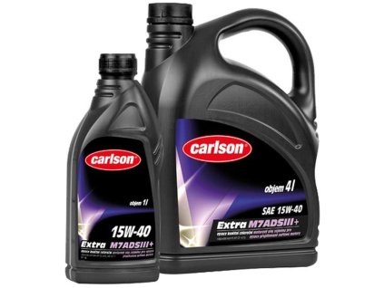 Minerální motorový olej Carlson 15W-40 Extra M7ADSIII+ 4l
