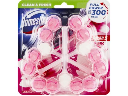 Domestos Power 5 Pink Magnolia WC blok 3 x 55 g