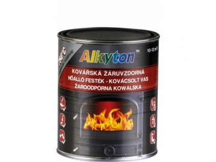 Dupli-Color Alkyton žáruvzdorná barva do 750 °C, kovářská černá, 250 ml