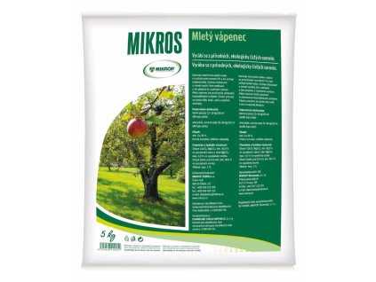 VÁPENEC MLETÝ 5kg - VPC DRB