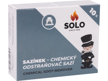 Solo Sazínek chemický odstraňovač sazí, 10 ks