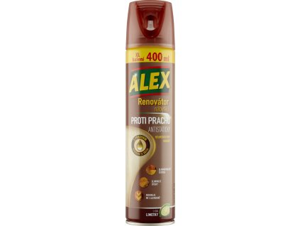 Alex 400ml sprej na prach antistatický na nábytek