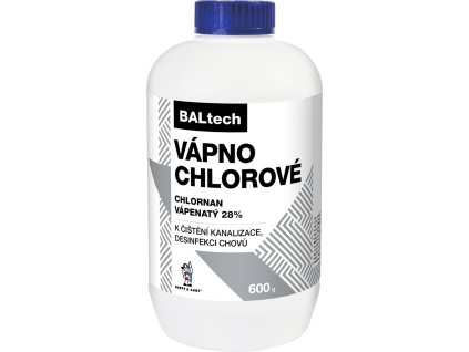 BALTECH chlorové vápno na dezinfekci, 600 g