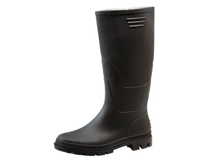 Holinky Ginocchio PVC vysoké, černé