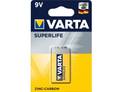 Varta Superlife, baterie 9 V, 1 ks