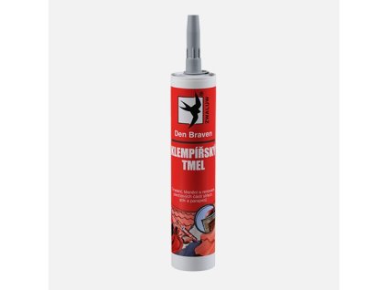 Klempířský a karosářský tmel 280 ml kartuše černá