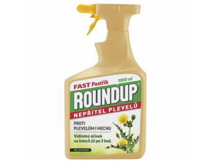 Roundup Fast postřik na hubení plevelů, 1 l