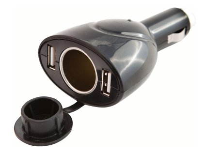 Zásuvka 2xUSB 12/24V