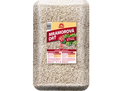 Drť mramorová 20 l- 4-7 mm