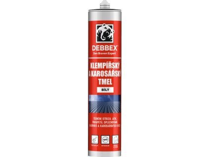 Den Braven Klempířský a karosářský tmel bílý, 280 ml