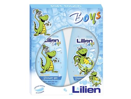 lilien kids for boys darkova sada 2x400ml