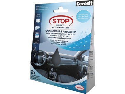 Ceresit Stop Vlhkosti absorpční sáčky do auta, 2× 50 g