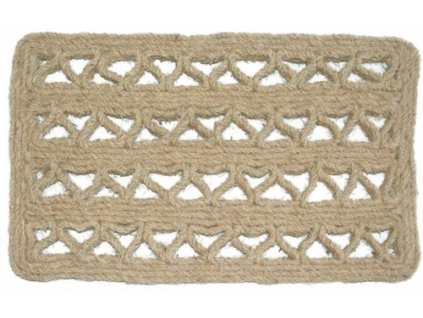 Rohož 35x60cm hrubá mřížková