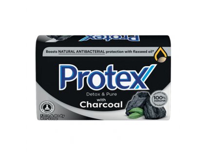 Protex Detox & Pure Charcoal tuhé mýdlo, 90 g