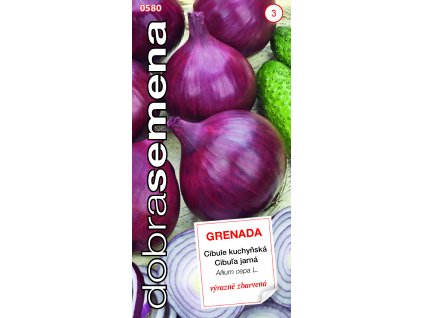 Dobrá semena Cibule jarní - Grenada červená 1,8g