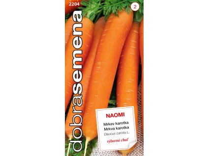 Dobrá semena Mrkev karotka - Naomi raná 3g