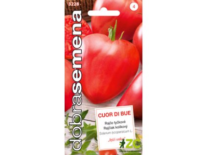 Dobrá semena Rajče tyč. - Cuor di Bue (Býčí srdce) 50s