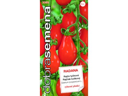 Dobrá semena Rajče tyč. - Radana červ. hruška 60s