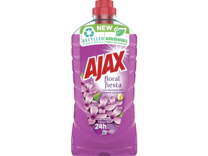 Ajax na podlahy a povrchy Floral Fiesta Lilac Breeze univerzální čistící prostředek, šeřík, 1 l
