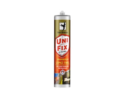 MS UNIFIX na všechna tmelení a lepení 290 ml kartuše černá