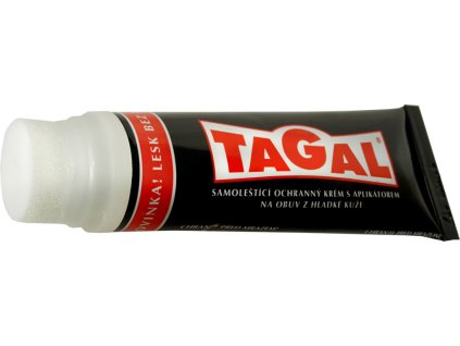 Druchema Tagal hnědý samolešticí ochranný krém na obuv, 50 g