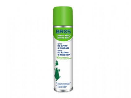 Sprej BROS ZELENÁ SÍLA na krtky a hraboše 400ml