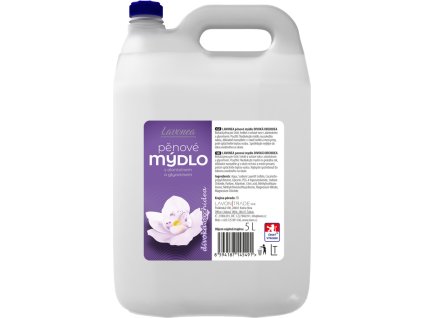 LAVON tekuté mýdlo Divoká orchidea pěnové, 5 l