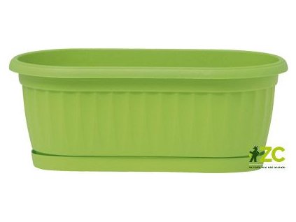 Truhlík Similcotto mini s miskou zelený 22x11,5cm