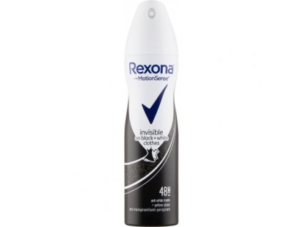 Rexona antiperspirant Invisible on Black + White Clothes, 150 ml