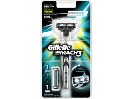 Gillette Mach3 holící strojek + 2 hlavice