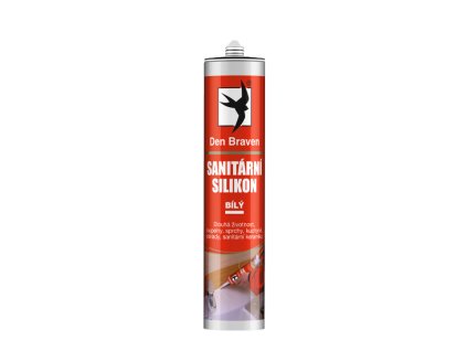 Sanitární silikon 280 ml kartuše šedá světlá - manhattan den Braven