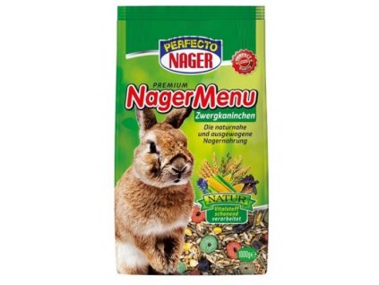 Perfecto Premium krmivo pro zakrslé králíky 1kg