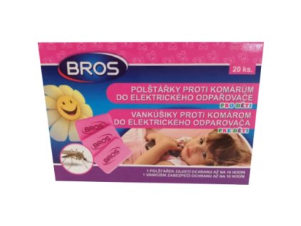 Bros Elektrický odpařovač proti komárům pro děti náhradní náplň, 40 ml