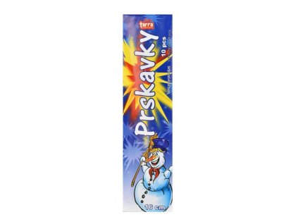 Prskavky 10ks 16cm vánoční