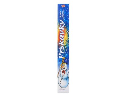Prskavky 5ks 40cm vánoční