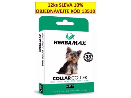 Herba Max Collar Dog repelentní obojek, pes 38 cm