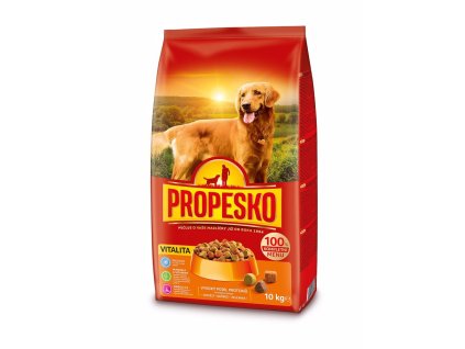 Propesko granule Vitalita drůbeží/hovězí/zelenina 10 kg