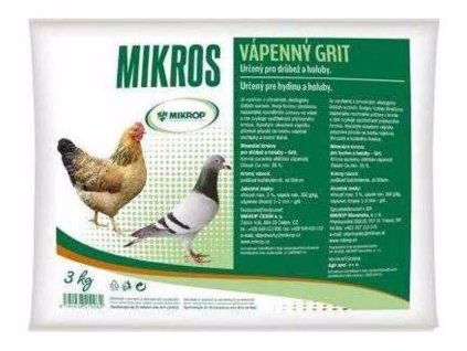 Mikros Vápenný grit - VPC GB 3kg