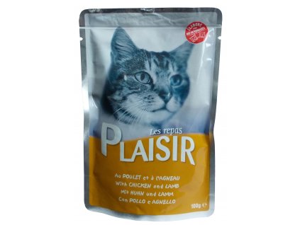 Plaisir Cat kapsička kuřecí + játra 100g