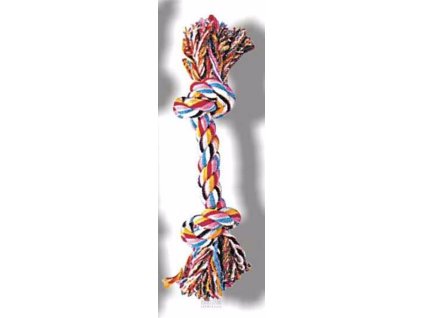 Lano bavlna 2 uzly 23 cm