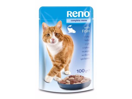 RENO Cat rybí, kapsa 100 g