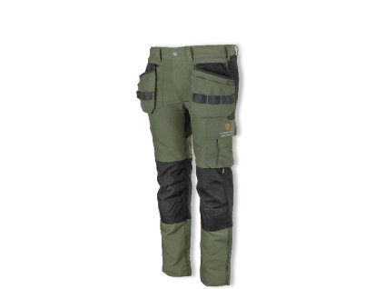 EREBOS Trousers green/black