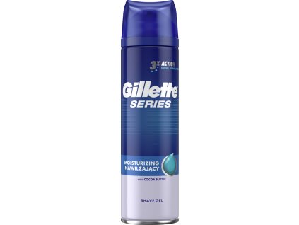 Gillette Series gel na holení hydratační, 200 ml