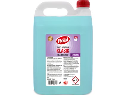 Real Klasik Levandule tekutý čisticí krém, 6 kg