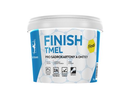 Finish tmel na sádrokartony 5 kg kbelík bílá